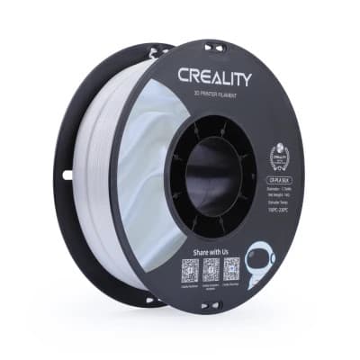 Пластик для 3D-принтера Creality PLA silky shine 1кг, 1.75мм, white (3301120004)
