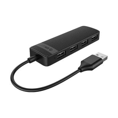 Концентратор Orico USB 2.0 to 4xUSB black (CA914876)