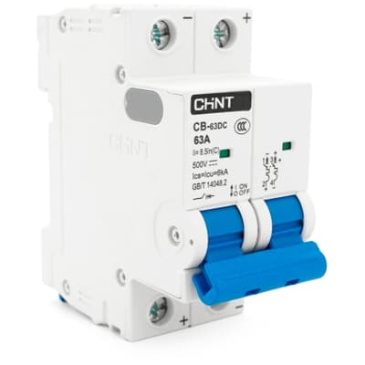 Автоматичний вимикач CHINT CB-63DC 2P 63A