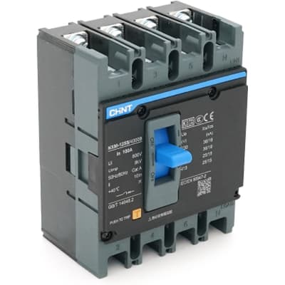 Автоматичний вимикач CHINT NXM-125S-4300B-100A