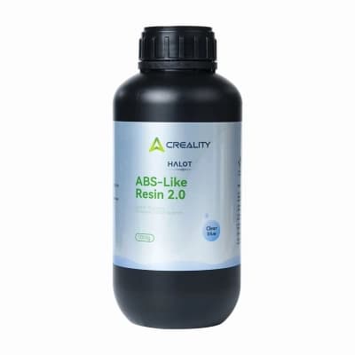 Фотополімерна смола Creality Resin HALOT 2.0 ABS-Like 1кг, blue translucent (3302040023)