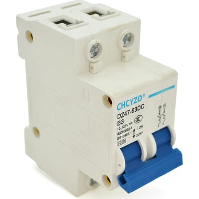 Автоматичний вимикач CHCYZO YT-RKB-2P-3A