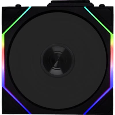 Кулер до корпусу Lian Li Uni Fan TL WIRELESS 120-1, Black (G99.12TL1W1B.00)