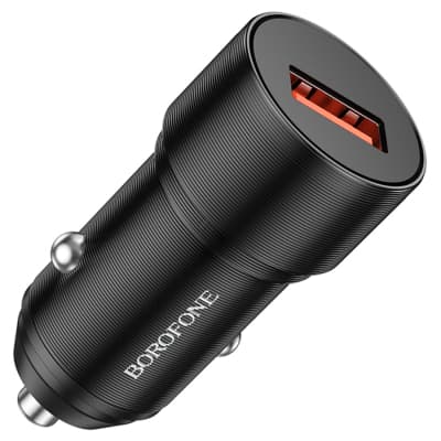 Зарядний пристрій BOROFONE BZ19A USB Black (BZ19A/IB)