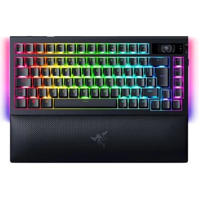 Клавіатура Razer BlackWidow V4 Pro 75 ISO Wireless/Bluetooth/USB UA Black (RZ03-05130300-R3E1)