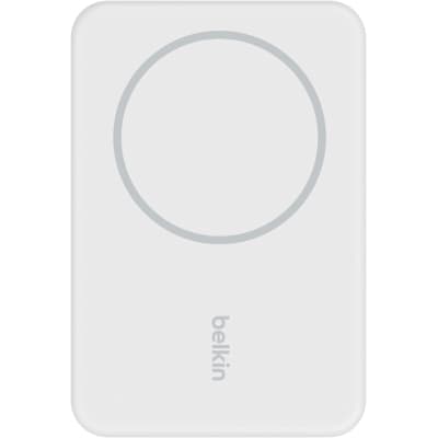 Батарея універсальна Belkin 5000mAh MagSafe Wireless White (BPD004BTWT)