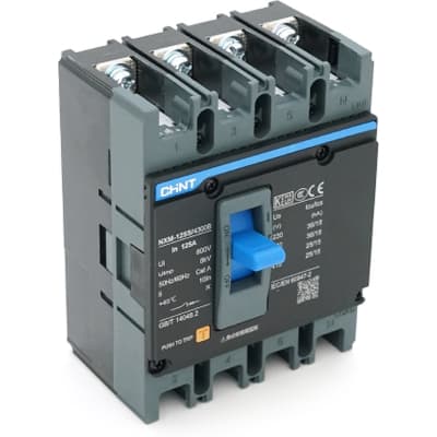 Автоматичний вимикач CHINT NXM-125S-4300B-125A