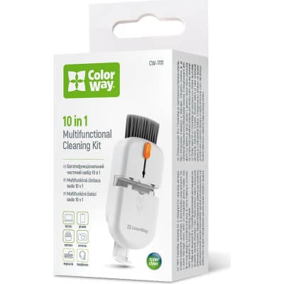Універсальний чистячий набір ColorWay Cleaning Kit, Multifunctional, 10 in 1 (CW-1111)
