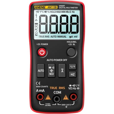 Цифровий мультиметр ANENG AN113B, V, A, R, C, T, F (AN113B)