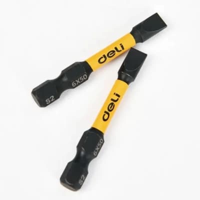 Набір біт Deli PH6 x 50 мм, 2 шт (EDL501005Z)