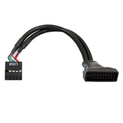 Кабель живлення USB 2.0 9PIN to USB 3.0 19PIN Chieftec (Cable-USB3T2)