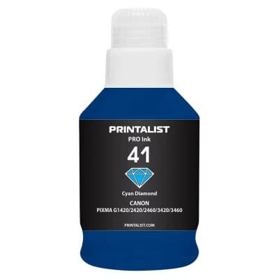 Чорнило Printalist Canon GI-41 для Pixma G2420/3420 190г Cyan (PL41C)