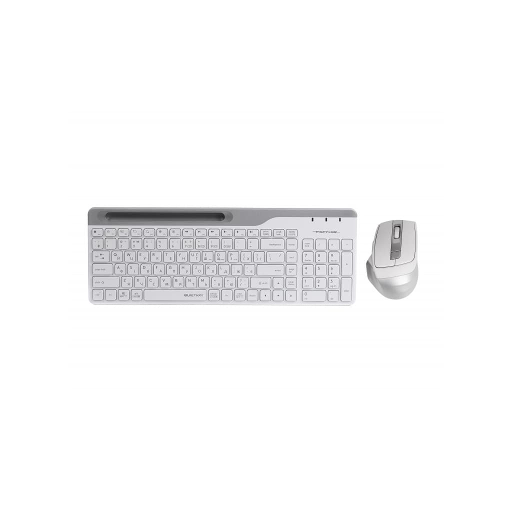 Комплект A4Tech FB2535C Wireless/Bluetooth Icy White (4711421971232)