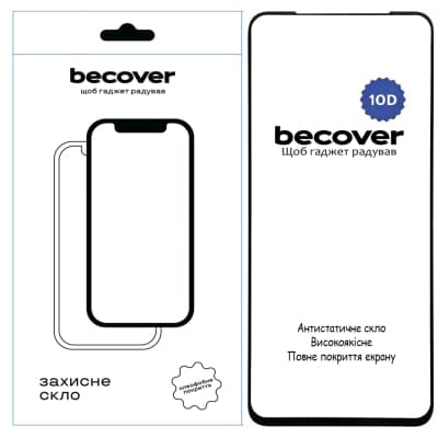 Скло захисне BeCover Nubia V60 10D Black (712737)