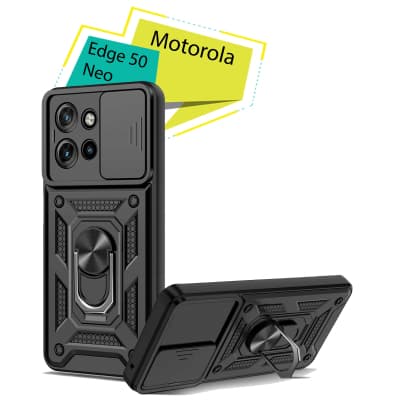 Чохол до мобільного телефона BeCover Military Motorola Edge 50 Neo Black (713051)