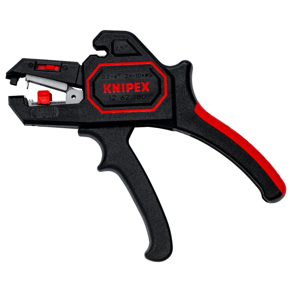 Знімач ізоляції KNIPEX 0.2-6мм, 180мм (12 62 180)