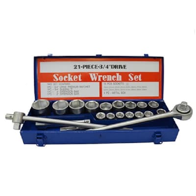 Набір інструментів Стандарт з тріскачкою 3/4" 20 шт. (ST-3420)