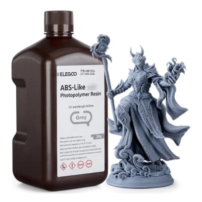 Фотополімерна смола ELEGOO Resin, ABS-like 2кг, grey (50.103.0262)