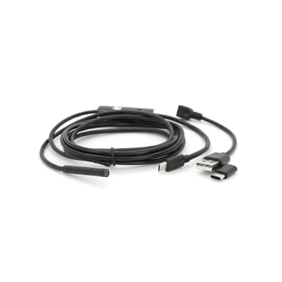 Інспекційна камера Voltronic камера 5.5мм, м'який кабель 2м, з LED-підсвічуванням, IP67 (YT-En-5.5-3S2m)