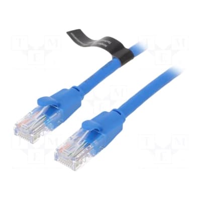 Патч-корд 1м, UTP cat 6 RJ-45 blue VENTION (IBELF)