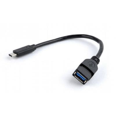 Перехідник OTG USB 3.0 AF to USB-C 0.2m Cablexpert (A-OTG-CMAF3-01)