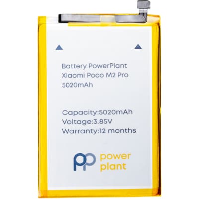 Акумуляторна батарея PowerPlant Xiaomi Poco M2 Pro (BN56) 5020mAh (SM220380)