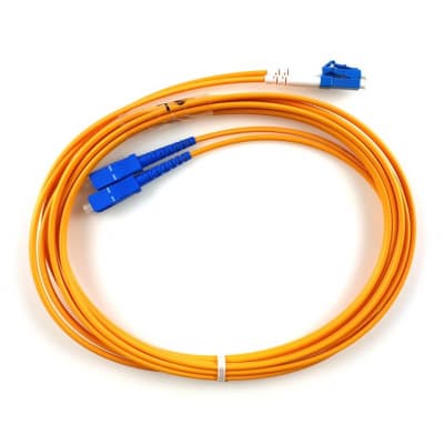 Оптичний патчкорд Eserver SC/UPC-LC/UPC SingleMode Duplex 3m (ES-SС-LC/UPC-3-SM-D)