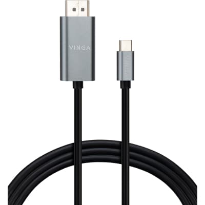 Кабель мультимедійний USB-C to HDMI M 1.5m v2.0 4K60Hz Vinga (VCPVCCH2015)