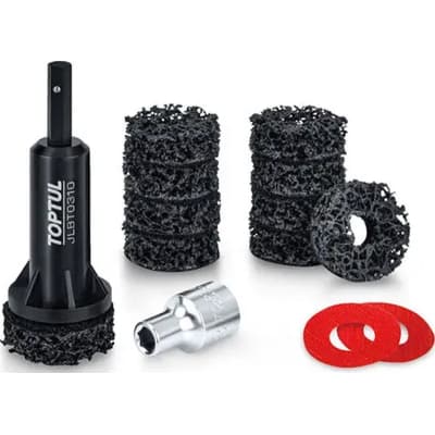 Набір інструментів Toptul для чищення колісних ступиць 14шт. (JGAS1401)