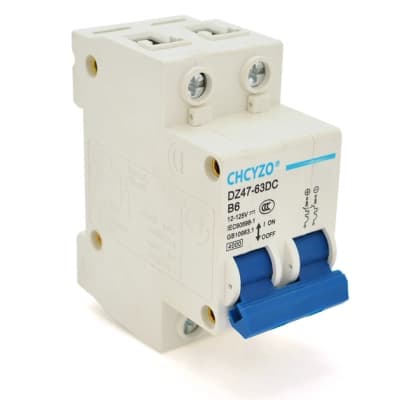 Автоматичний вимикач CHCYZO YT-RKB-2P-6A
