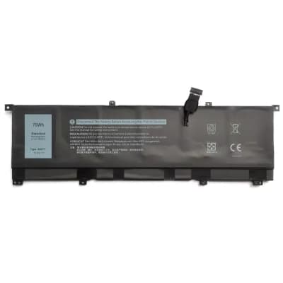Акумулятор до ноутбука Dell XPS 15-9575 8N0T7, 75Wh (6254mAh), 6cell, 11.4V, Li-ion AlSoft (A71119)