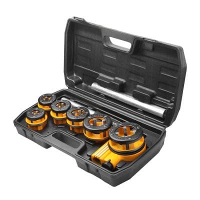 Набір інструментів Tolsen для нарізання різьблення 1/4"-1.1/4" ПРОФІ (33011)