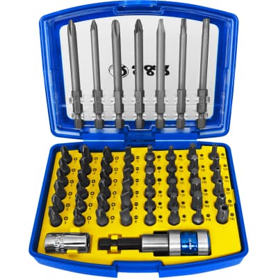Набір біт S&R насадок для загвинчування 57шт + тримач (251512757)