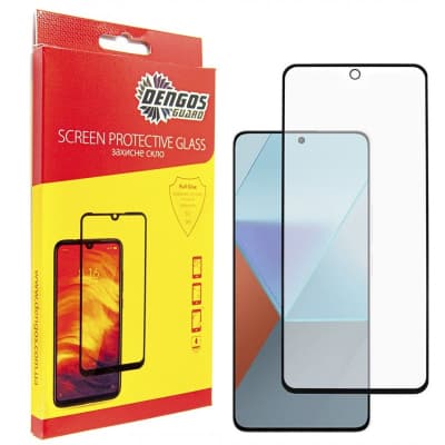 Скло захисне Dengos Xiaomi Redmi Note 13 5G (black) (TGFG-328)