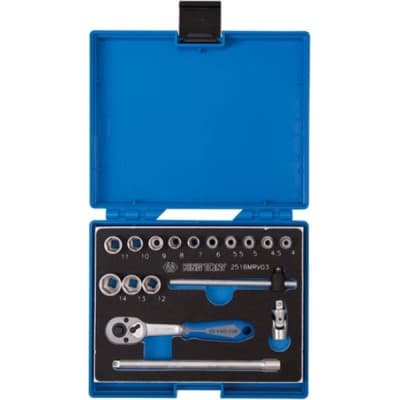 Набір інструментів KING TONY 1/4" 17 шт. (2516MRV03)