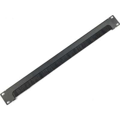 Кабельний організатор Eserver 19" 1U щіточний, однобічний (WT-2154A)