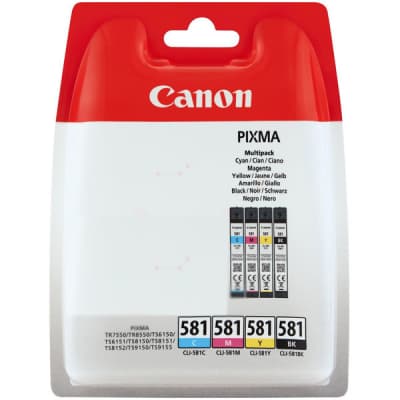 Картридж Canon CLI-581 Multipack BK,C,M,Y*5.6ml Blister (2103C007)