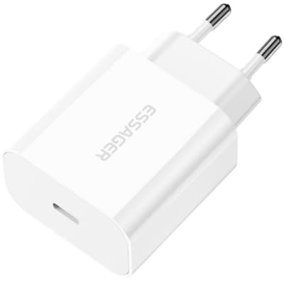 Зарядний пристрій Essager USB-C PD20W white (ECTC-FJB02-P)