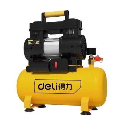 Компресор Deli безмасляний 6 Л / 850 Вт (DL-WKY06-W1)