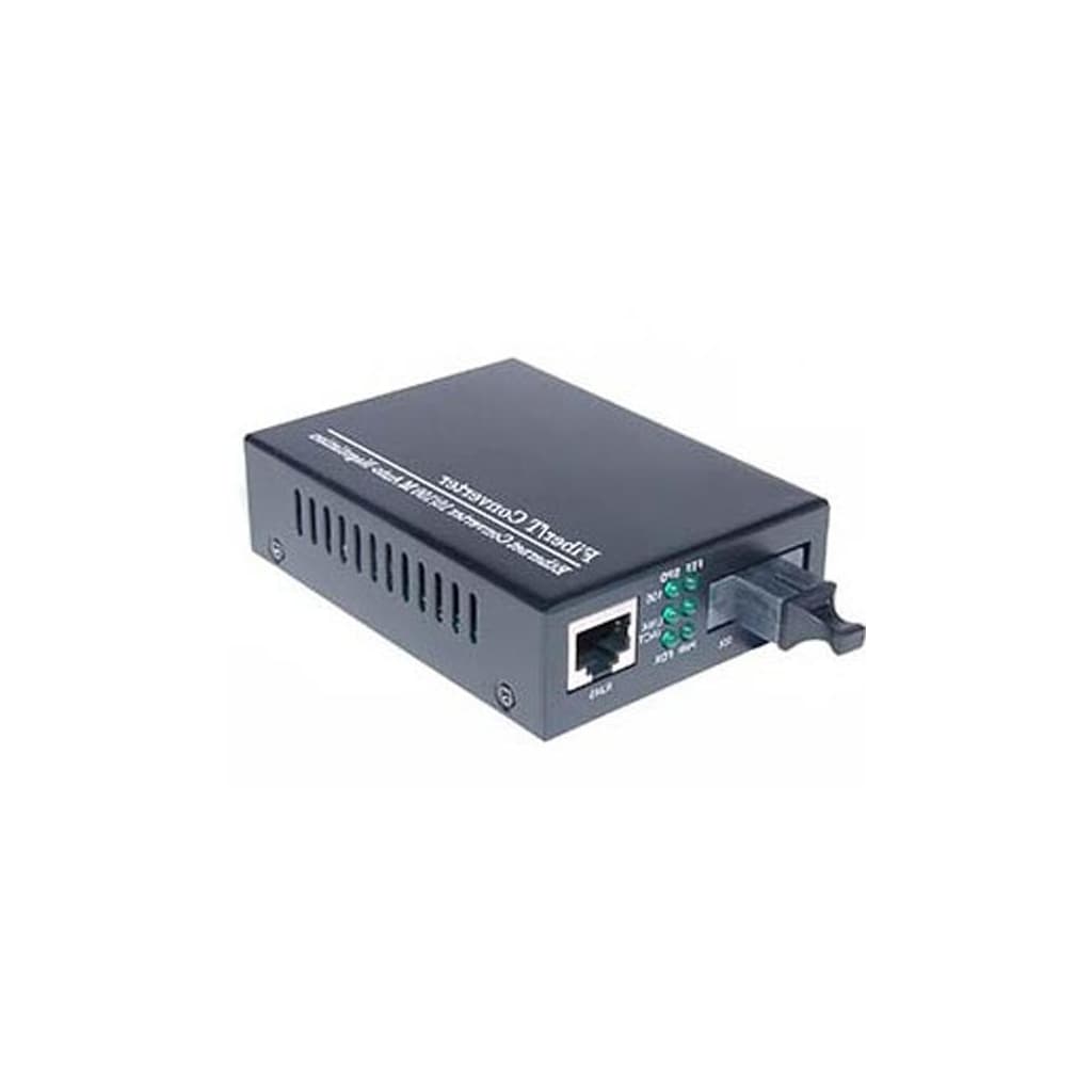 Медіаконвертер Merlion 10/100Base-TX to 100Base-F 1550нм, SM, SC/RJ-45, 25 км +БП (HTB-3100B / 1550_WDM)