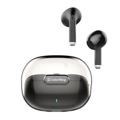 Навушники ColorWay Slim TWS-2 Earbuds Black (CW-TWS2BK)