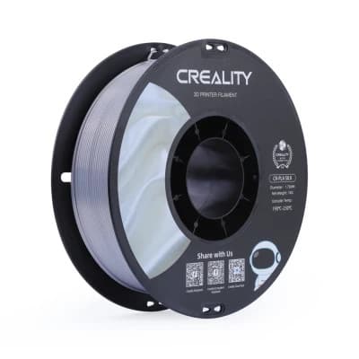 Пластик для 3D-принтера Creality PLA silky shine 1кг, 1.75мм, silver (3301120007)