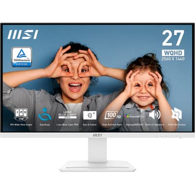 Монітор MSI 27" Pro MP273QW E2 IPS White 100Hz