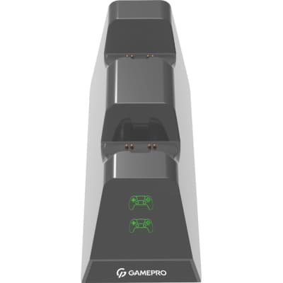 Зарядний пристрій GamePro CHS420B Для геймпадів DualSense PS5 Black (CHS420B)