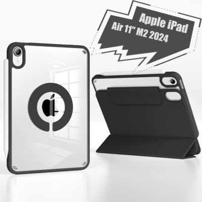 Чохол до планшета BeCover Ultra Slim Origami Flex Apple iPad Air 11" M2/M3 (2024/2025) Black (712975)