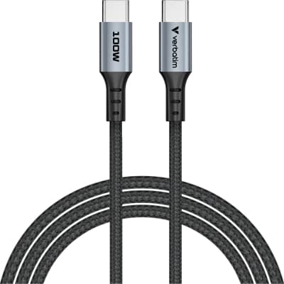 Дата кабель USB-C to USB-C 1.2m 60W black Verbatim (31845)