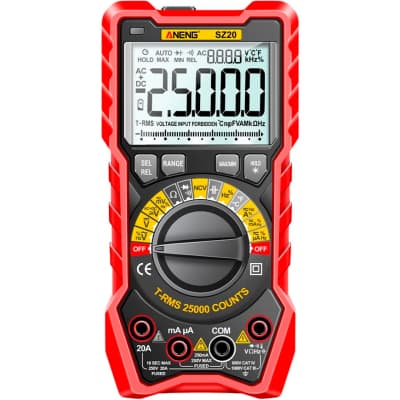 Цифровий мультиметр ANENG AN-SZ20, V, A, R, C, T, F (AN-SZ20)