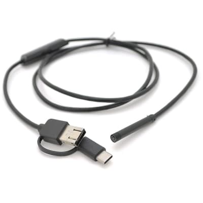 Інспекційна камера Voltronic камера 5.5мм, м'який кабель 1м, з LED-підсвічуванням, IP67 (YT-En-5.5-3S1m)