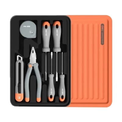 Набір інструментів Deli 7 шт. у модульному кейсі (H1001-D)