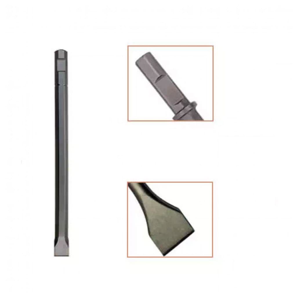 Зубило для перфоратора DeWALT з хвостовиком шестигранник 28мм, плоске, 36х521x354мм. (DT6929)